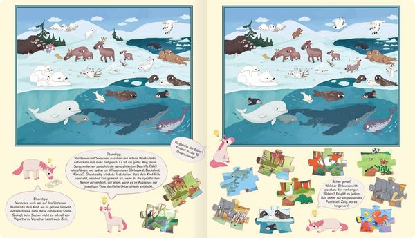Produktbild: Mein lustiges Mitmach-Wimmelbuch: Tierfamilien