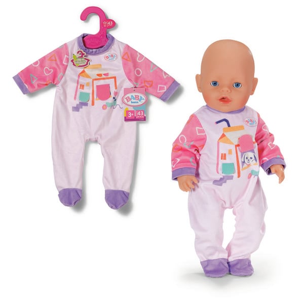Produktbild: Zapf Creation BABY born Puppenkleidung Strampler Lucky 43cm