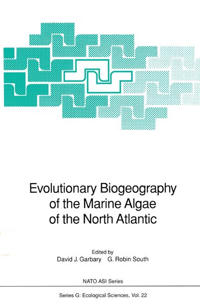 Produktbild: Evolutionary Biogeography of the Marine Algae of the North Atlantic
