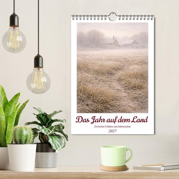 Produktbild: Das Jahr auf dem Land (Wandkalender 2027 DIN A4 hoch), CALVENDO Monatskalender