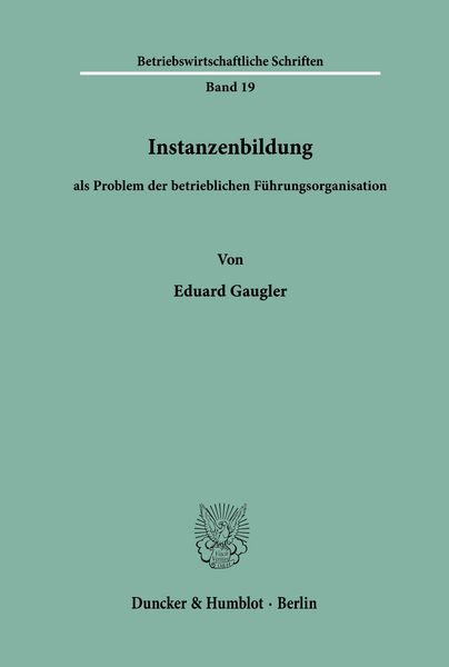Produktbild: Instanzenbildung