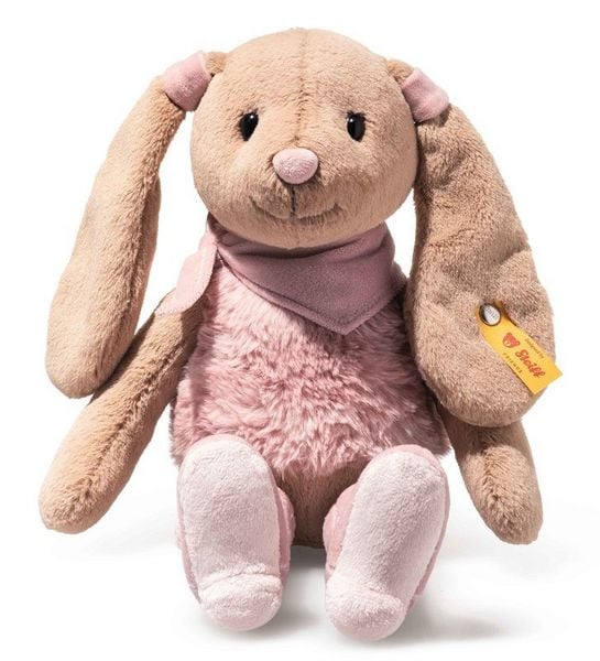 Produktbild: Steiff 081149 - Hoppie Hase Cowgirl, Pl&uuml;sch, 32 cm