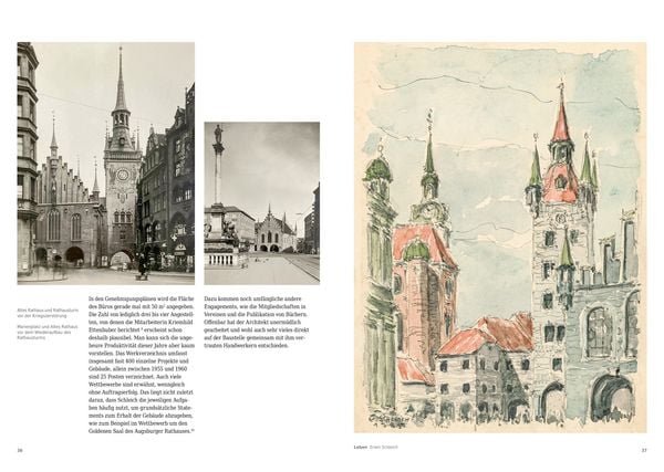 Produktbild: Drei Geb&auml;ude und ein Buch