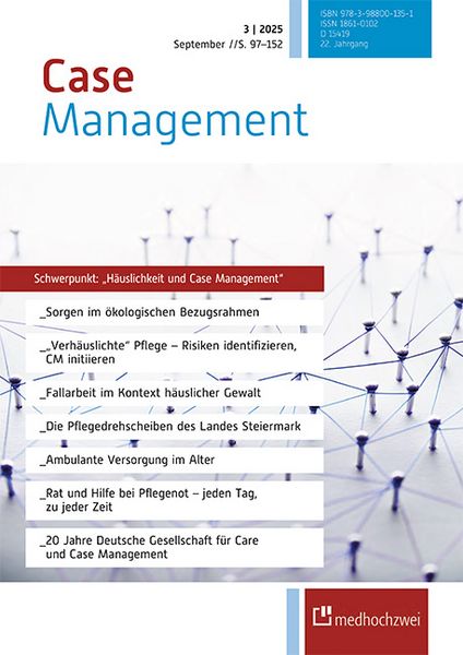 Produktbild: Case Management Ausgabe 3/2025