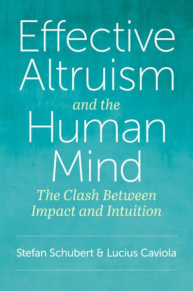 Produktbild: Effective Altruism and the Human Mind
