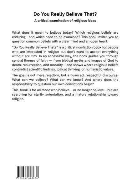 Produktbild: Do you really believe that?