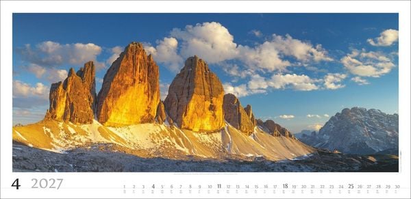 Produktbild: Alpenpanorama Kalender 2027