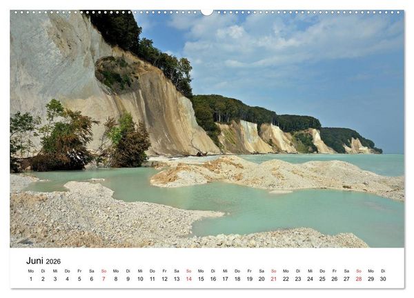 Produktbild: Insel R&uuml;gen Impressionen (Wandkalender 2026 DIN A2 quer), CALVENDO Monatskalender