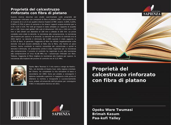 Produktbild: Propriet&agrave; del calcestruzzo rinforzato con fibra di platano