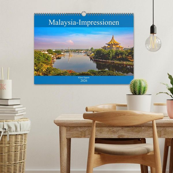 Produktbild: Malaysia-Impressionen (Wandkalender 2026 DIN A3 quer), CALVENDO Monatskalender