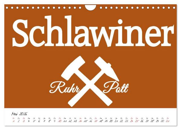 Produktbild: Ruhrpott Vokabeln (Wandkalender 2026 DIN A4 quer), CALVENDO Monatskalender