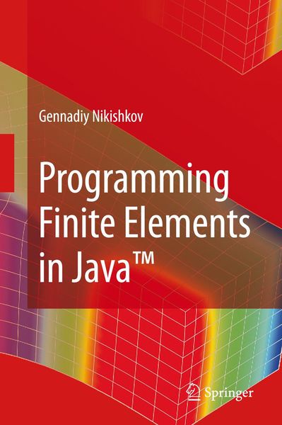Produktbild: Programming Finite Elements in Java(TM)