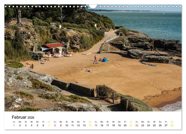 Produktbild: Vend&eacute;e Aus dem Meer steigender Himmel Frankreichs (Wandkalender 2026 DIN A3 quer), CALVENDO Monatskalender
