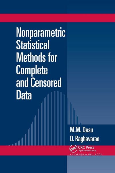 Produktbild: Nonparametric Statistical Methods For Complete and Censored Data