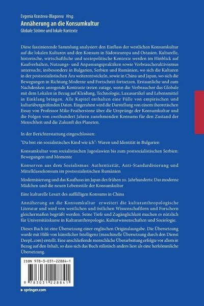 Produktbild: Ann&auml;herung an die Konsumkultur