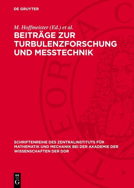 Produktbild: Beitr&auml;ge zur Turbulenzforschung und Messtechnik