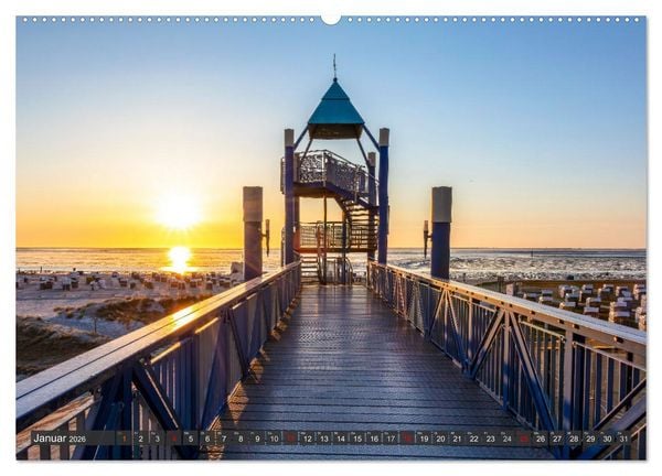 Produktbild: Meine Liebe zu Norden-Norddeich (hochwertiger Premium Wandkalender 2026 DIN A2 quer), Kunstdruck in Hochglanz