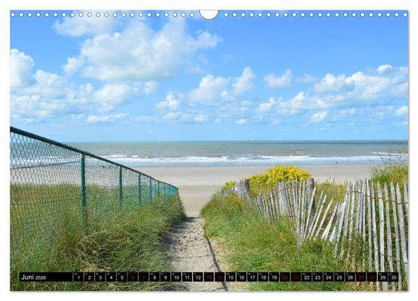 Produktbild: Entlang der Nordseek&uuml;ste (Wandkalender 2026 DIN A3 quer), CALVENDO Monatskalender