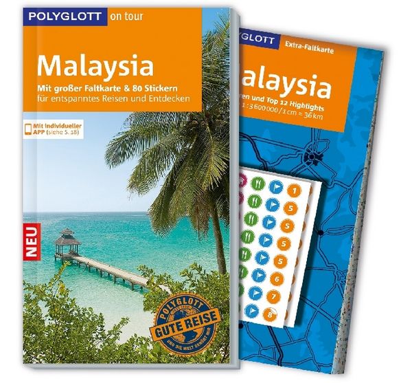 Produktbild: POLYGLOTT on tour Reisef&uuml;hrer Malaysia