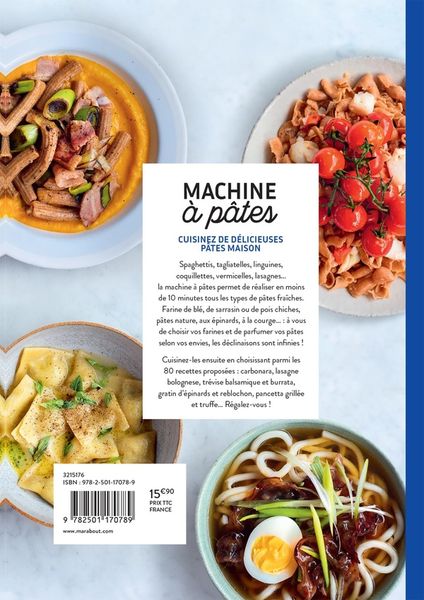 Produktbild: Machine &agrave; p&acirc;tes : cuisinez de d&eacute;licieuses p&acirc;tes maison