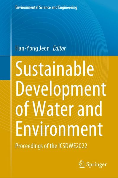 Produktbild: Sustainable Development of Water and Environment