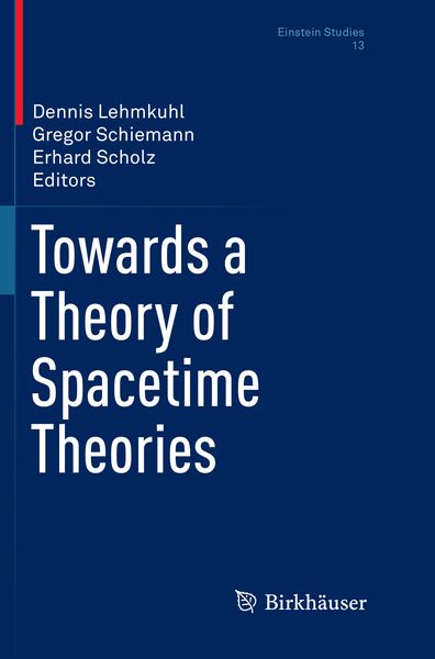 Produktbild: Towards a Theory of Spacetime Theories