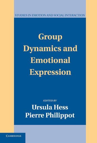 Produktbild: Group Dynamics and Emotional Expression