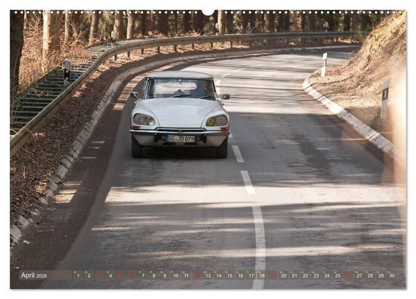 Produktbild: Citro&euml;n DS - G&ouml;ttin in wei&szlig; (Wandkalender 2026 DIN A2 quer), CALVENDO Monatskalender