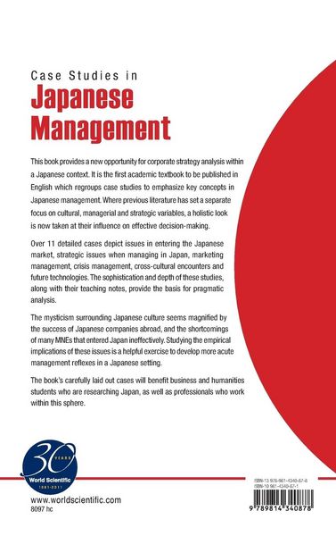 Produktbild: Case Studies in Japanese Management