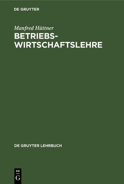 Produktbild: Betriebswirtschaftslehre
