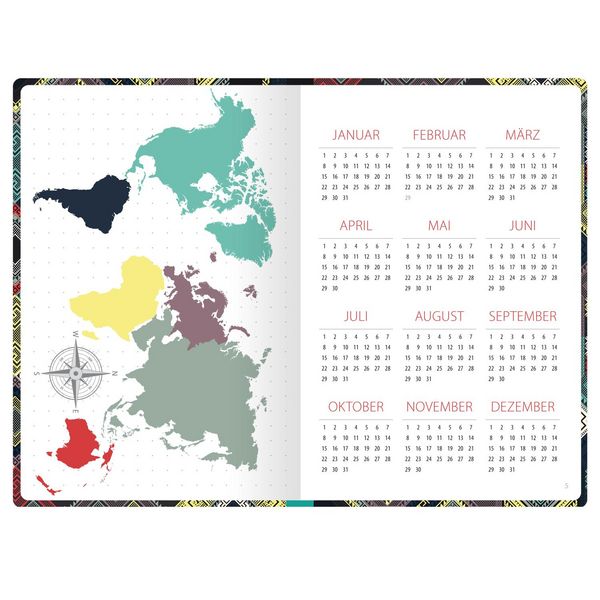 Produktbild: Reise Know-How Reisetagebuch - Muster aus aller Welt