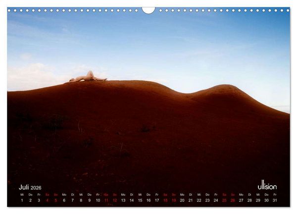Produktbild: Poesie der Stille &ndash; Akt in der Natur (Wandkalender 2026 DIN A3 quer), CALVENDO Monatskalender