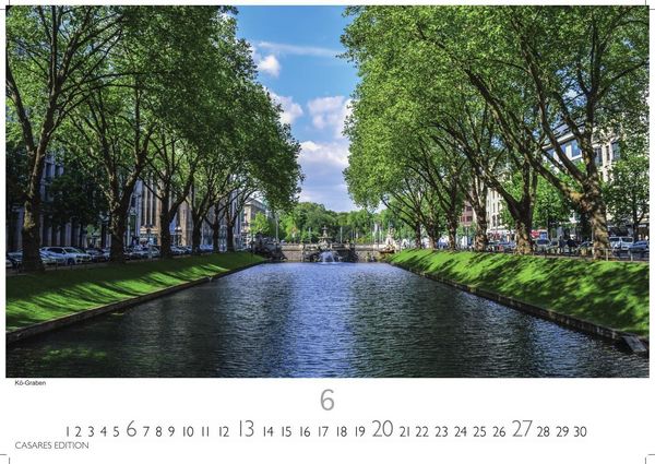 Produktbild: D&uuml;sseldorf Kalender 2027 &ndash; Wandkalender | Fotokalender Deutschland 24x35cm &ndash; 12 gro&szlig;formatige Fotomotive in Top-Qualit&auml;t der Rheinmetropole