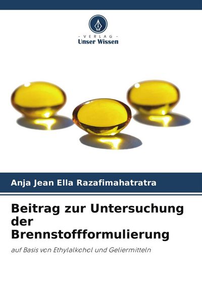 Produktbild: Beitrag zur Untersuchung der Brennstoffformulierung