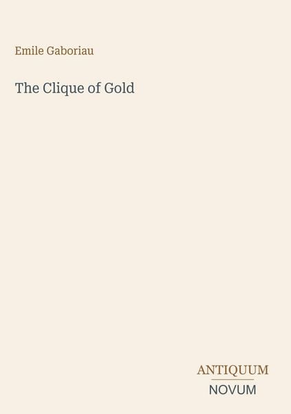 Produktbild: The Clique of Gold