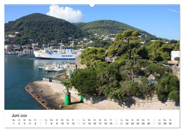 Produktbild: Ischia (hochwertiger Premium Wandkalender 2026 DIN A2 quer), Kunstdruck in Hochglanz
