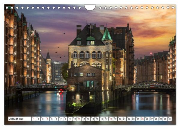 Produktbild: Europas St&auml;dte und D&ouml;rfer (Wandkalender 2026 DIN A4 quer), CALVENDO Monatskalender