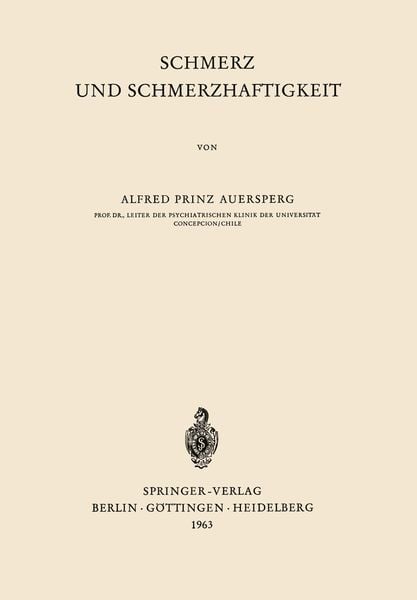 Produktbild: Schmerz und Schmerzhaftigkeit