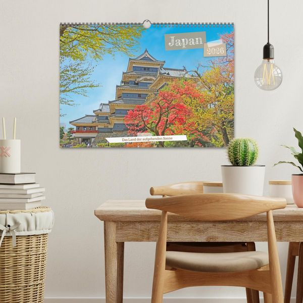 Produktbild: Japan das Land der aufgehenden Sonne (Wandkalender 2026 DIN A3 quer), CALVENDO Monatskalender