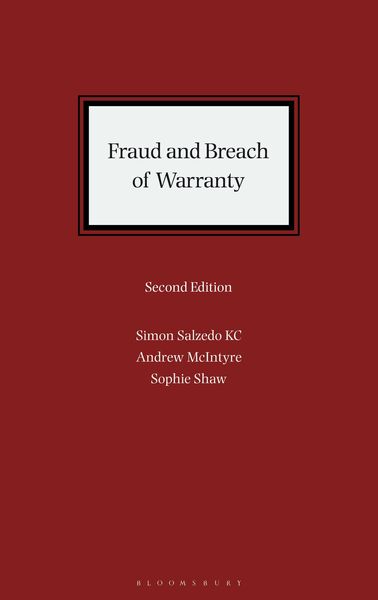 Produktbild: Fraud and Breach of Warranty