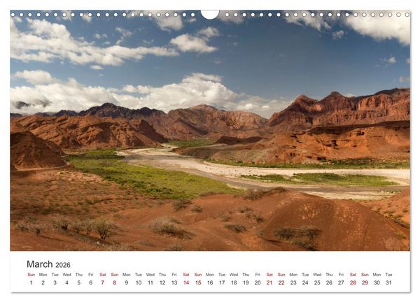 Produktbild: A quick trip to Argentina and Chile (Wall Calendar 2026 DIN A3 landscape), CALVENDO 12 Month Wall Calendar