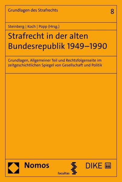 Produktbild: Strafrecht in der alten Bundesrepublik 1949-1990