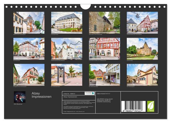 Produktbild: Alzey Impressionen (Wandkalender 2026 DIN A4 quer), CALVENDO Monatskalender