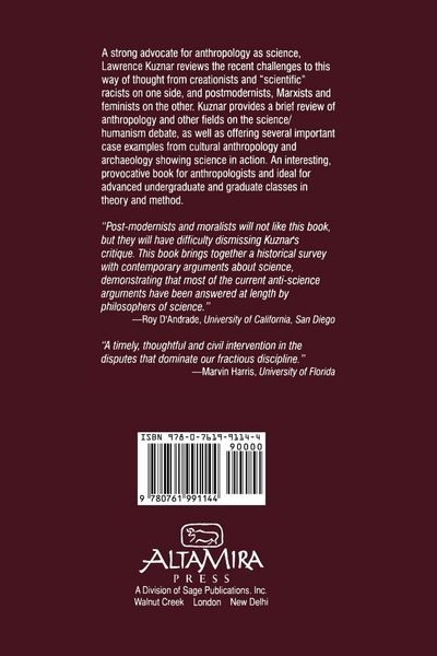 Produktbild: Reclaiming a Scientific Anthropology