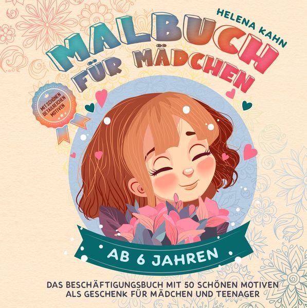 Produktbild: Malbuch f&uuml;r M&auml;dchen ab 6 Jahren