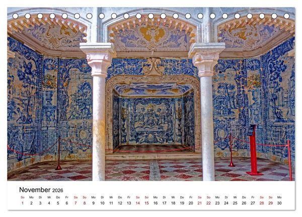 Produktbild: Lissabon und seine Wahrzeichen - Zwischen Tradition und Moderne (Tischkalender 2026 DIN A5 quer), CALVENDO Monatskalender
