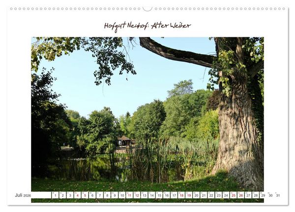 Produktbild: Mein Dreieich (Wandkalender 2026 DIN A2 quer), CALVENDO Monatskalender