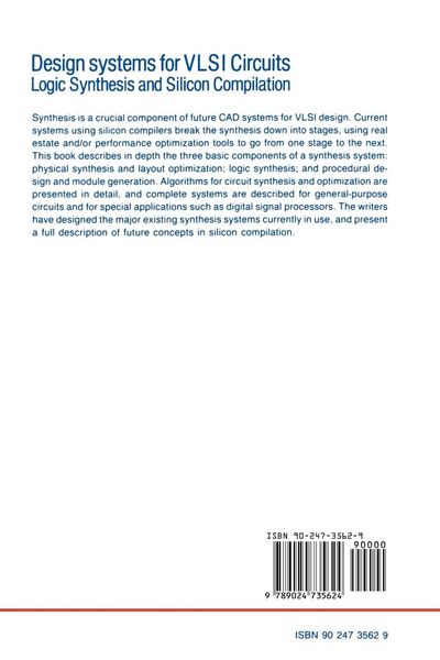 Produktbild: Design Systems for VLSI Circuits