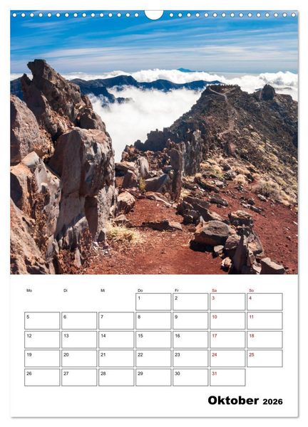 Produktbild: Wanderparadies La Palma (Wandkalender 2026 DIN A3 hoch), CALVENDO Monatskalender