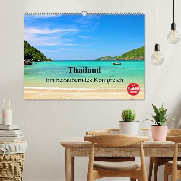 Produktbild: Thailand - Ein bezauberndes K&ouml;nigreich (Wandkalender 2026 DIN A2 quer), CALVENDO Monatskalender